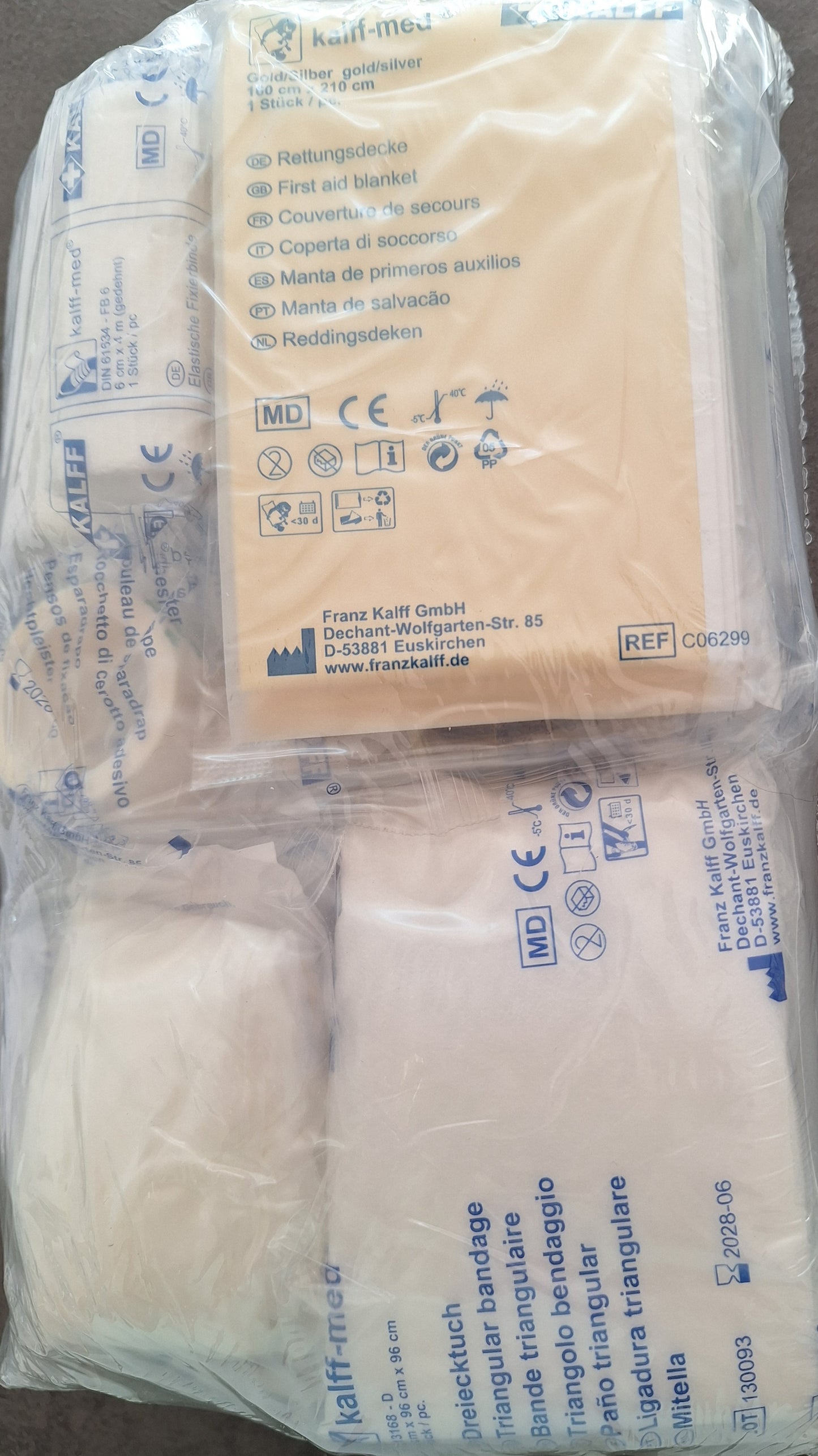 DIN 13164 - Nachfüllset für Kfz-Verbandkästen und Kfz-Verbandtaschen